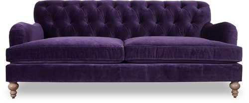 Design sofa sitzer lila - design,