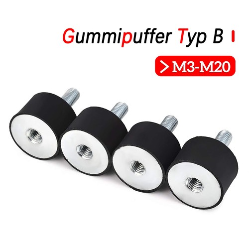 Gummipuffer typ silentblock - gummipuffer, b