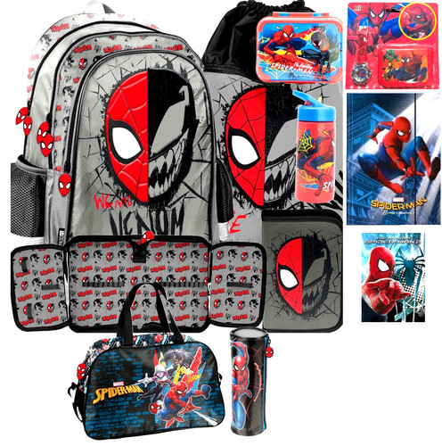 11in1 spiderman schulrucksack - 11in1,