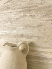 Tapete Vliestapete Creme Uni