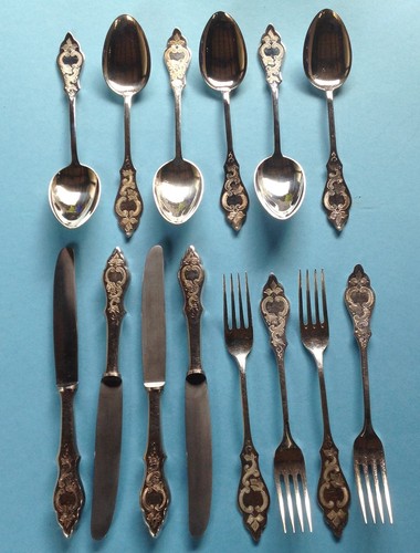 14x löffel gabel messer - gabel,
