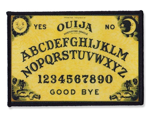 Ouija board sew patch - board,