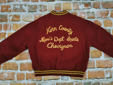 *CHEVIGNON VINTAGE COLLEGE JACKE*KERN COUNTY MEN´S DEPT. SPORTS*GR: M*TIP TOP