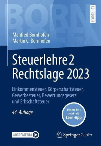 Steuerlehre rechtslage 2023 - steuerlehre, 2