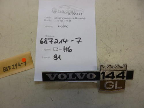 Volvo 144 emblem grill - 144,