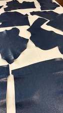 Ziegenleder dunkel blau 1kg