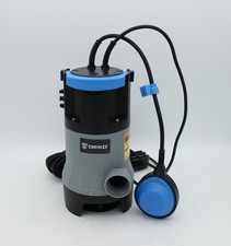 DEKO Wasserpumpe, Tauchpumpe 750W/14000L/H mit Schwimmerschalter für Schwimmbad,