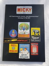 Katalog 40. Auktion Alte Reklameschilder Micky Waue Email Schilder Ergebnisliste
