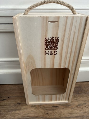Leere x wein geschenkbox - m&s, 2
