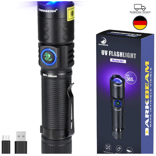 UV-Taschenlampe 365 nm