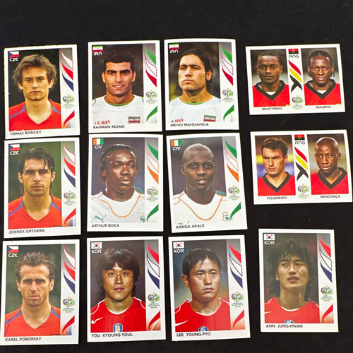 Panini sticker lot - panini,