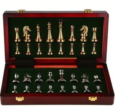 Luxus Schachbrett klappbar mit