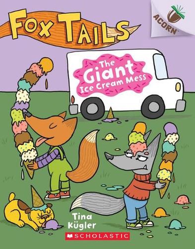 The giant ice cream - the, mess: