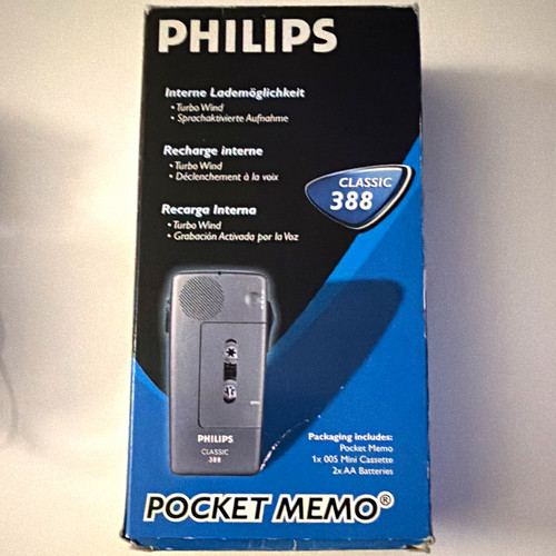 Philips pocket memo classic - philips,