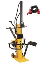 Holzspalter Langholzspalter 14 tonnen Tyskar HP14HM 400V Fahreinrichtung +Kabel