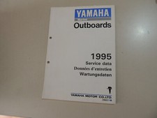 1995 DATEN Werkstatthandbuch Yamaha Außenborder 6 8 15 20 30 40 50 60 70-250 PS