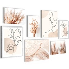 Wandbilder Set XXL Wohnzimmer