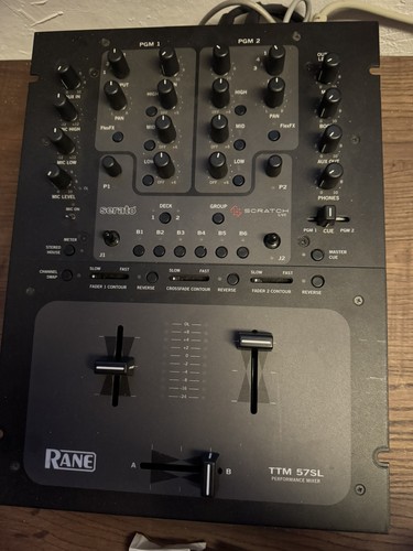 Rane ttm 57sl mixer - rane,