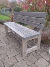 gartenbank holz 3 sitzer