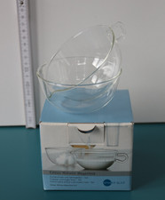 Zuckerschale + Sahnegießer  Jenaer Glas Wagenfeld Edition in original Verpackung