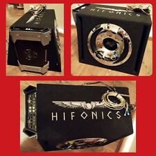 Hifonics Bx12-Reflex Gehäusesubwoofer & Crunch MXB 4150i Verstärker 4 Kanal- TOP