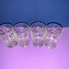 4 Wodkagläser/ Shotset / Trinkgläser / Schnapsglas /Vodkaglas / Pokal Vintage