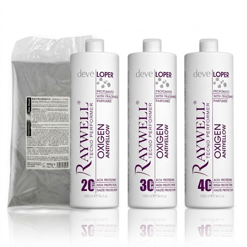 Powerwell blondierung set - powerwell,