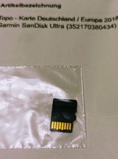 Topo Karte Deutschland / Europa 2018 Auf 16 GB