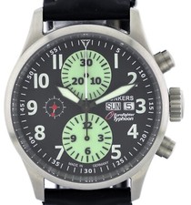ltd. Ed. Junkers Eurofighter Typhoon 2 Herren-Automatik- Chronograph neuwertig