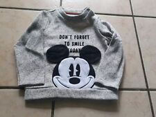schöner Pulli Mickey Maus C&A *Disney* Gr. 92 grau