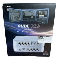 Icon Cube Pro Audiointerface Interface Audio MIDI Controller Monitoring 4x4