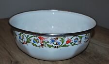 Schüssel aus Emaille DDR rund