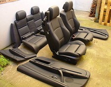 Inkl UMBAU BMW E93 LCI Cabrio schwarz Lederausstattung Sitze Innenausstattung M3