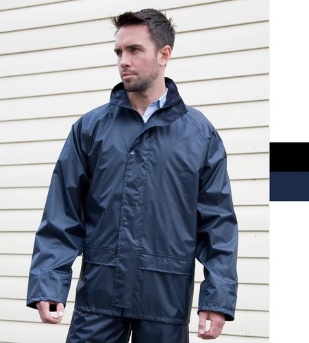 Herren regenjacke result - result, wind-