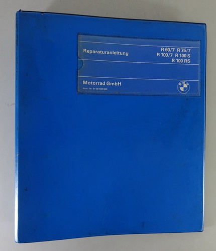Werkstatthandbuch bmw 7 - 60/7, r