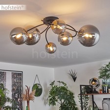 Deckenlampe aus Glas & Metall