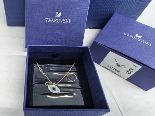 Swarovski evil eye halskette - evil,
