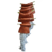 Set mit 6 Snooker-Tisch-PU-Ledertaschen, Billardtisch-Taschennetz-Ersatz,