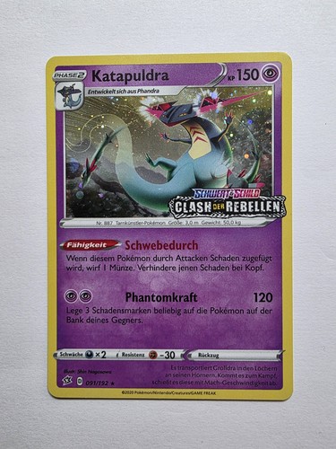 Pokemon katapuldra 091 192 - pokemon, 091/192