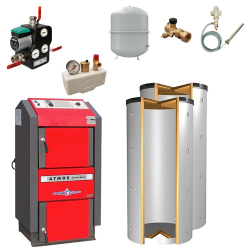 Paket scheitholzkessel atmos - paket,