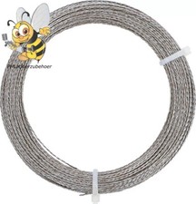NEU Scheiben - Schneidedraht 0,9mm gezopft 25m reißfest #52
