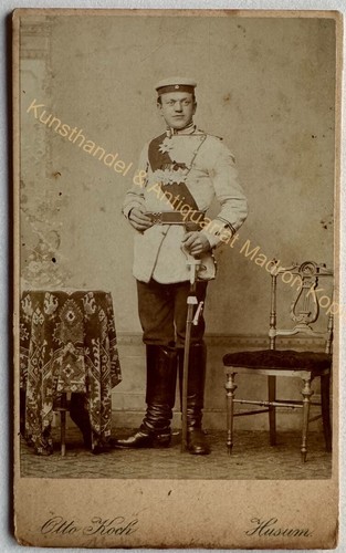 Orig cdv foto soldat - cdv, uniform
