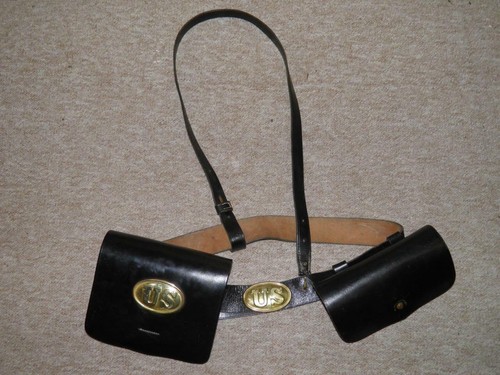 Vintage reenactment usa leder - reenactment,