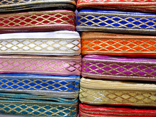 Borte Webband Zierband  verschiedene Farben 25mm breit lfm B176.1