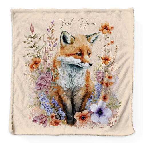 Aquarell fuchs - fuchs,