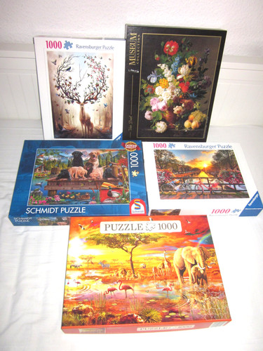 Puzzle paket 1000 teile - puzzle, *