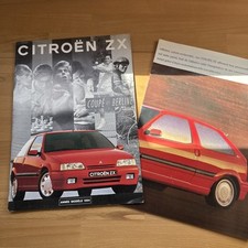 Citroen ZX Prospekt Brochure french