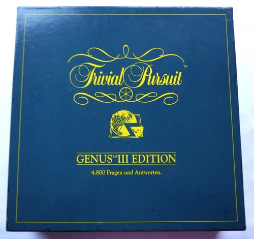 Trivial pursuit genus - genus, 3
