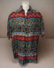 Herren Hemd aus Seide Kurzarm