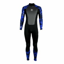Aqua Lung Bali Mahe 3mm Camoblue Neopren Tauchanzug  Damen Herren